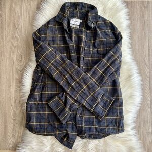 Goodfellow & Co Checkered Utility Jacket in Gray and Yellow